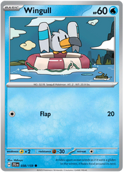 Wingull #038/159 Common | Scarlet & Violet – Journey Together