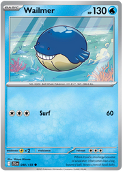 Wailmer #040/159 Common | Scarlet & Violet – Journey Together
