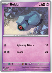 Beldum #061/159 Common | Scarlet & Violet – Journey Together
