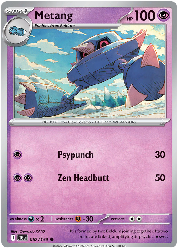 Metang #062/159 Reverse Holo | Scarlet & Violet – Journey Together