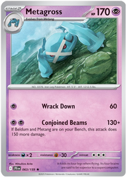 Metagross #063/159 Holo Rare | Scarlet & Violet – Journey Together