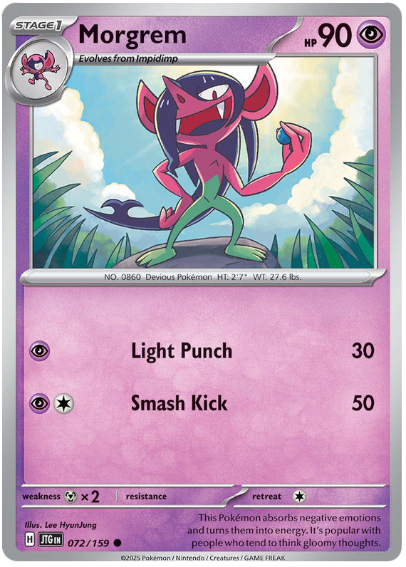 Morgrem #072/159 Common | Scarlet & Violet – Journey Together