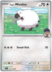 Hop's Wooloo #135/159 Common | Scarlet & Violet – Journey Together