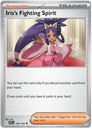 Iris's Fighting Spirit #149/159 Uncommon | Scarlet & Violet – Journey Together