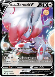 Hisuian Zoroark V #146/196 Ultra Rare | Sword & Shield – Lost Origin