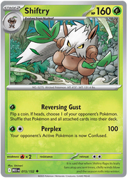 Shiftry #015/132 Reverse Holo | Mega Evolution