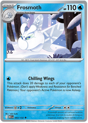 Frosmoth #043/132 Reverse Holo | Mega Evolution