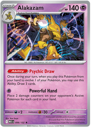 Alakazam #056/132 Holo Rare | Mega Evolution