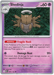 Shedinja #061/132 Uncommon | Mega Evolution