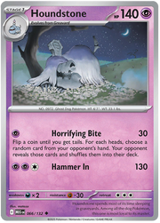 Houndstone #066/132 Uncommon | Mega Evolution