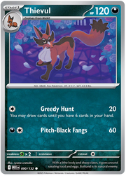 Thievul #090/132 Common | Mega Evolution
