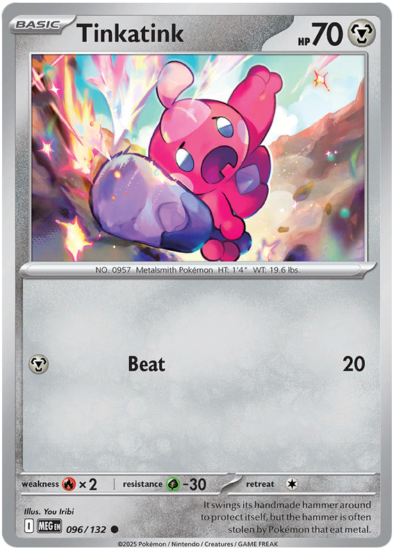 Tinkatink #096/132 Common | Mega Evolution