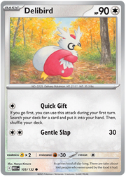 Delibird #105/132 Common | Mega Evolution