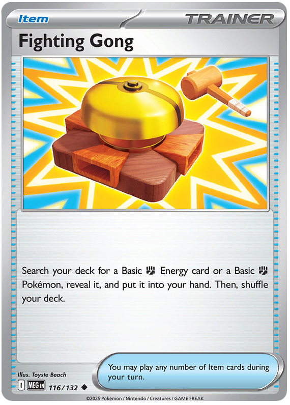 Fighting Gong #116/132 Uncommon | Mega Evolution