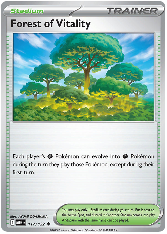 Forest of Vitality #117/132 Uncommon | Mega Evolution