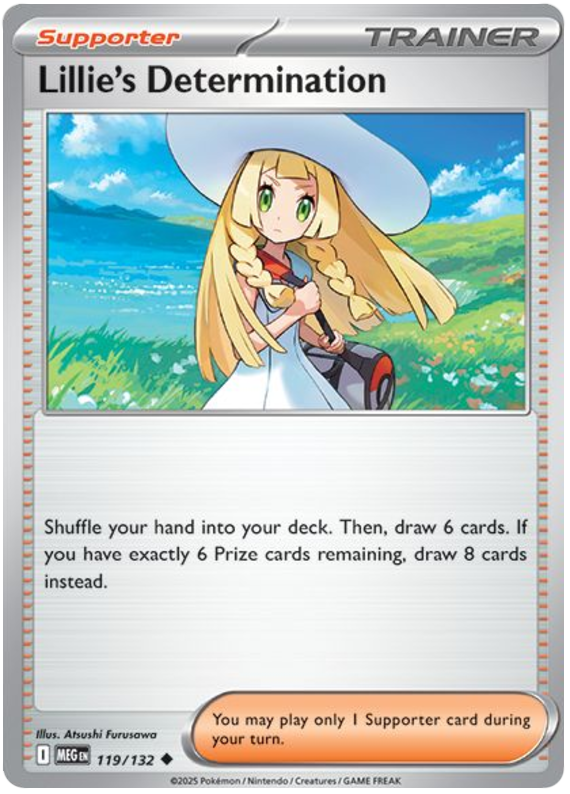 Lillie's Determination #119/132 Uncommon | Mega Evolution