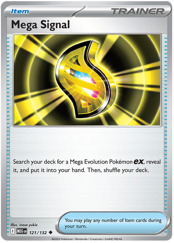Mega Signal #121/132 Uncommon | Mega Evolution