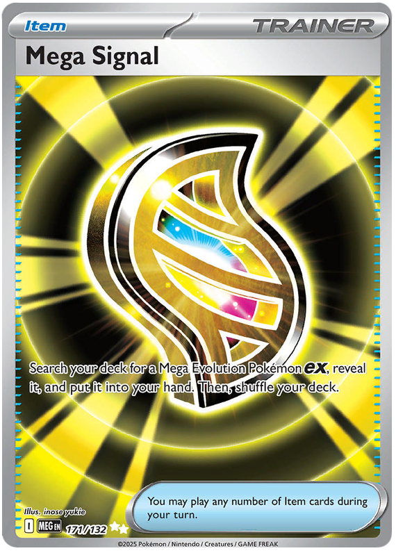 Mega Signal #171/132 Ultra Rare | Mega Evolution