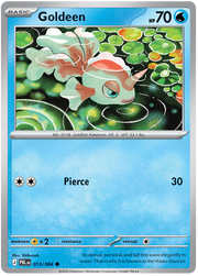 Goldeen #013/084 Reverse Holo | Pitch Black