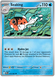 Seaking #014/084 Uncommon | Pitch Black