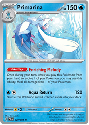 Primarina #020/084 Reverse Holo | Pitch Black