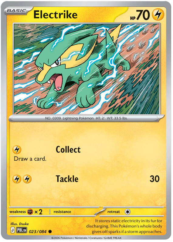 Electrike #023/084 Reverse Holo | Pitch Black