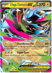 Mega Zeraora ex #027/084 Double Rare | Pitch Black