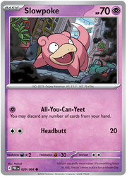 Slowpoke #029/084 Reverse Holo | Pitch Black