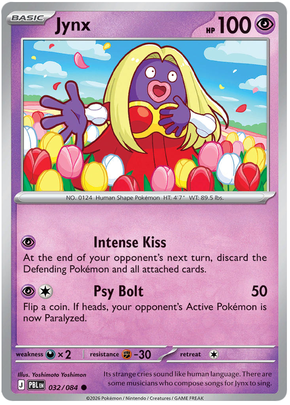 Jynx #032/084 Common | Pitch Black
