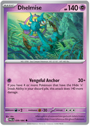 Dhelmise #039/084 Reverse Holo | Pitch Black