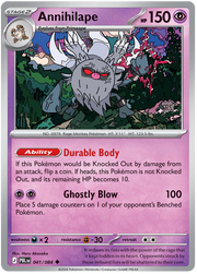 Annihilape #041/084 Reverse Holo | Pitch Black