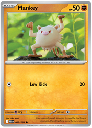 Mankey #042/084 Common | Pitch Black
