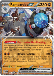 Rampardos ex #045/084 Double Rare | Pitch Black