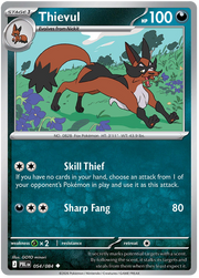 Thievul #054/084 Reverse Holo | Pitch Black