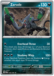 Zarude #056/084 Reverse Holo | Pitch Black