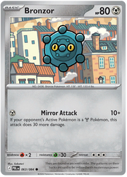 Bronzor #063/084 Common | Pitch Black