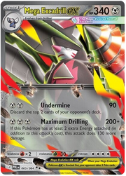 Mega Excadrill ex #065/084 Double Rare | Pitch Black