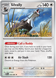 Silvally #070/084 Holo Rare | Pitch Black
