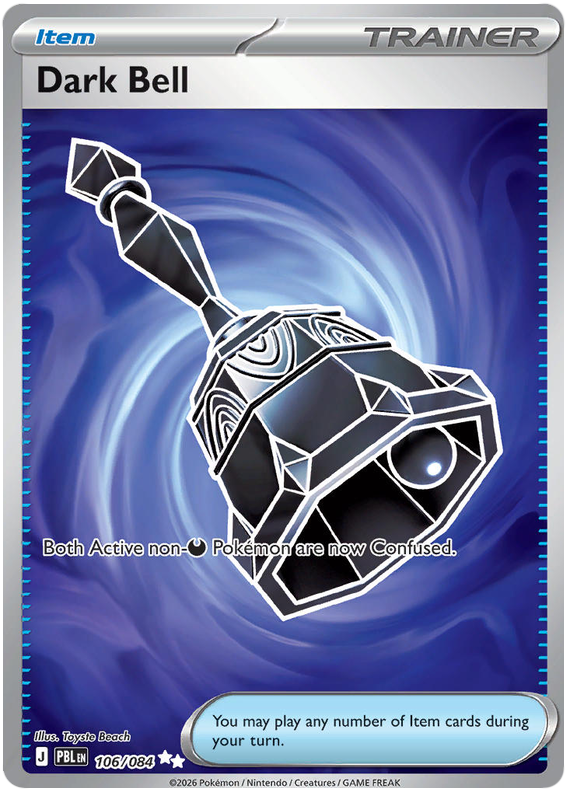Dark Bell #106/084 Ultra Rare | Pitch Black