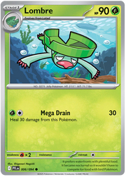 Lombre #006/094 Reverse Holo | Mega Evolution – Phantasmal Flames