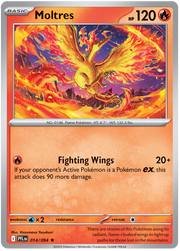 Moltres #014/094 Holo Rare | Mega Evolution – Phantasmal Flames