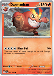 Darmanitan #016/094 Uncommon | Mega Evolution – Phantasmal Flames