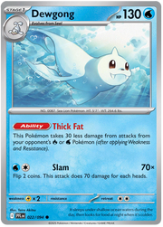 Dewgong #022/094 Reverse Holo | Mega Evolution – Phantasmal Flames