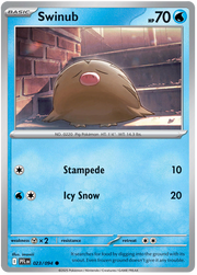 Swinub #023/094 Common | Mega Evolution – Phantasmal Flames