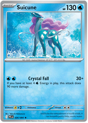 Suicune #026/094 Holo | Mega Evolution – Phantasmal Flames