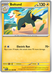 Boltund #031/094 Common | Mega Evolution – Phantasmal Flames