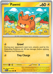 Pawmi #032/094 Common | Mega Evolution – Phantasmal Flames