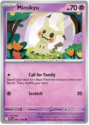 Mimikyu #042/094 Common | Mega Evolution – Phantasmal Flames