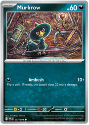 Murkrow #057/094 Common | Mega Evolution – Phantasmal Flames