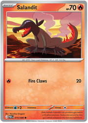 Salandit #015/088 Common | Mega Evolution – Perfect Order